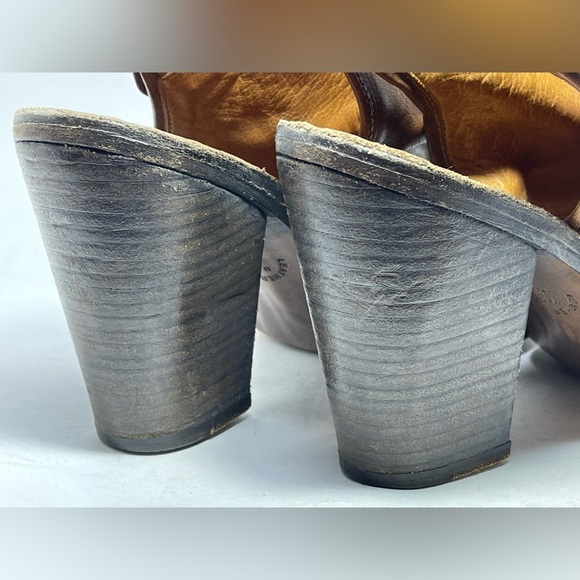 FIORENTINI + BAKER Women’s Open Toe Block Heel Mules Size EU 40 (10 USA) - Picture 15 of 15